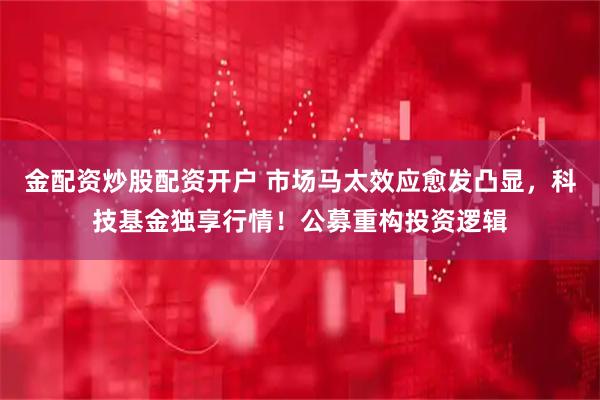 金配资炒股配资开户 市场马太效应愈发凸显，科技基金独享行情！公募重构投资逻辑